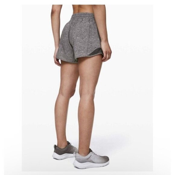 Lululemon Hotty Hot Short II 4" Heathered Lux Multi Black Womens 4 EUC - Picture 12 of 12